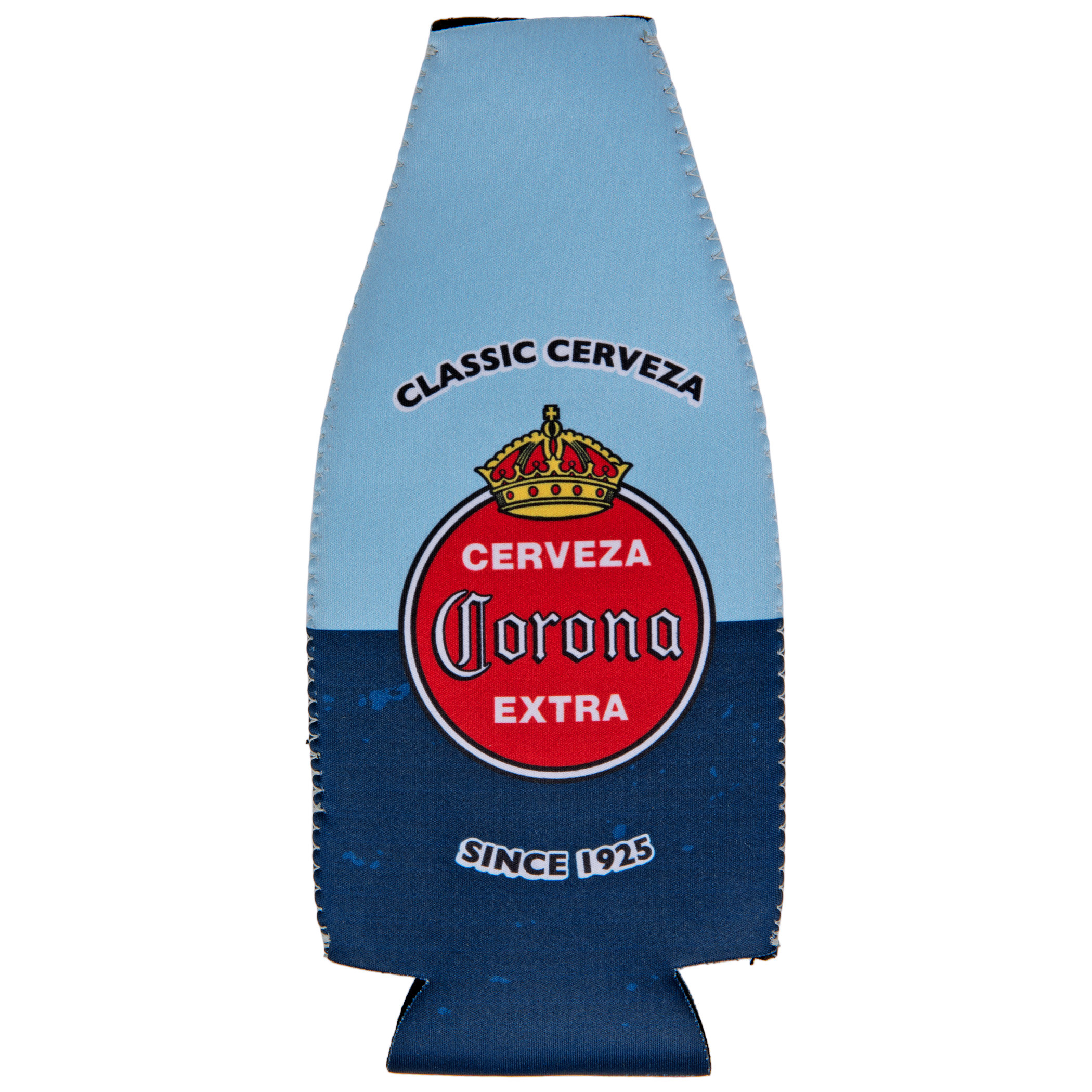 Corona Extra Cerveza Classic 1925 Label Print Zipped Bottle Sleeve